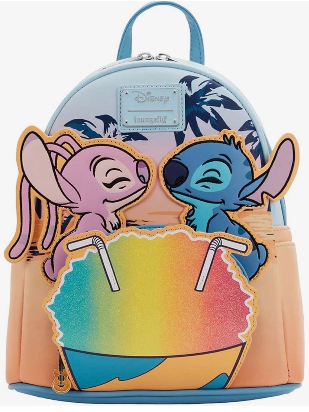 Loungefly Disney Lilo and Stitch Snow Cone Date Night mini backpack